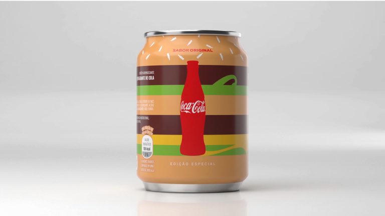 50 anos do Big Mac em latinha de Coca-Cola