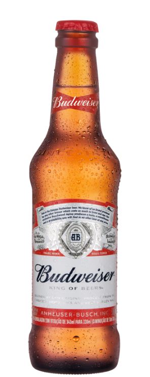 Budweiser tem novas garrafas de vidro feitas com material reclicado