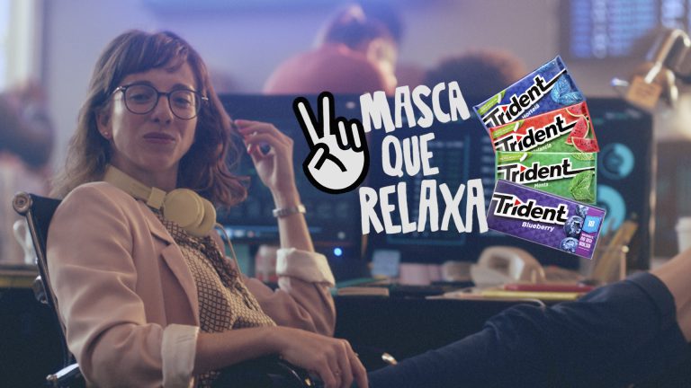 Trident: “Masca que relaxa”