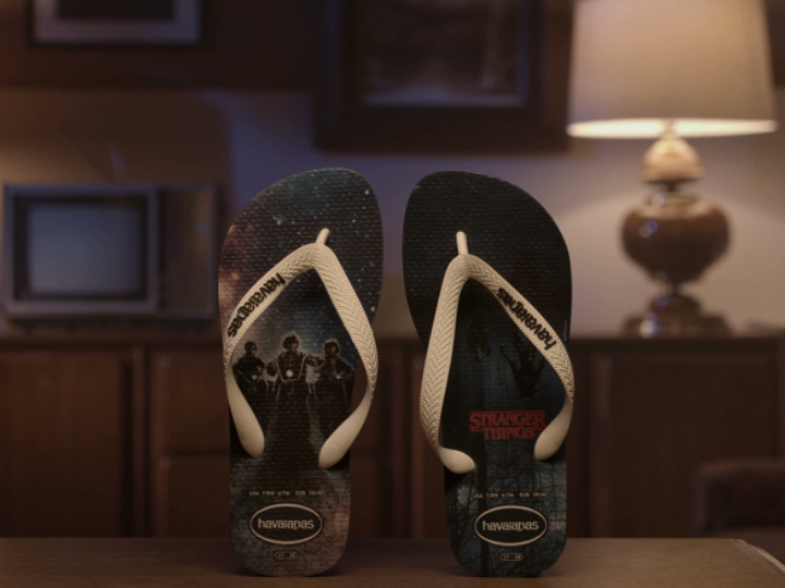 Havaianas traz cenas de “Stranger Things 3”