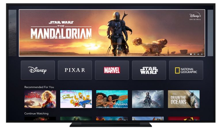 Disney+ já está disponível para smartphones e TV nos EUA