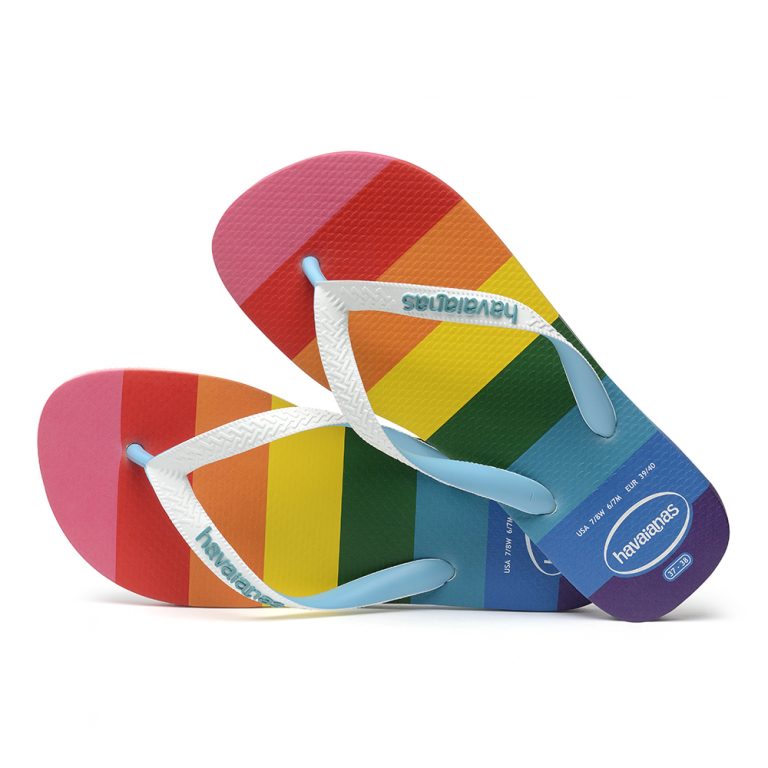 Havaianas lança primeira linha global Pride