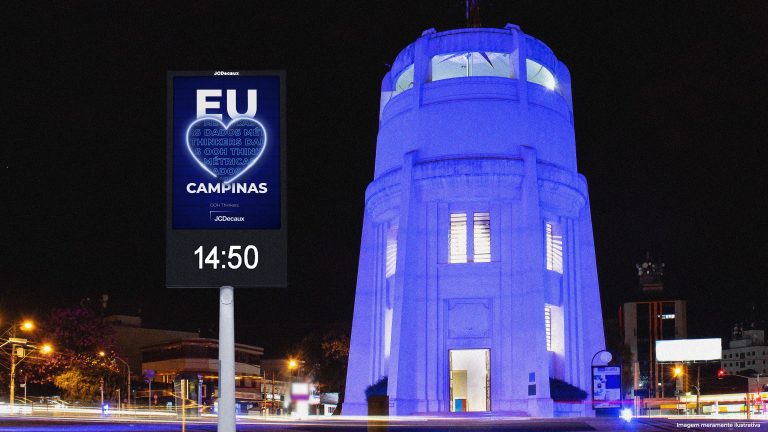 JCDecaux vai operar 140 relógios digitais em Campinas por 20 anos