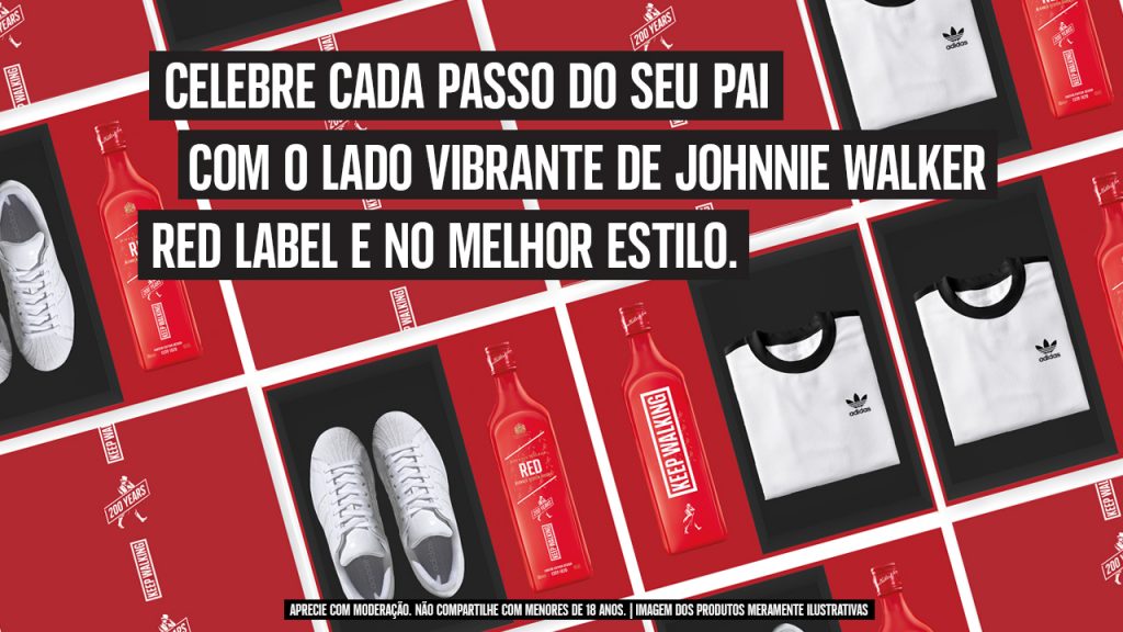 Edições de Johnnie Walker Red Label e Black Label 200 anos no Dia dos Pais