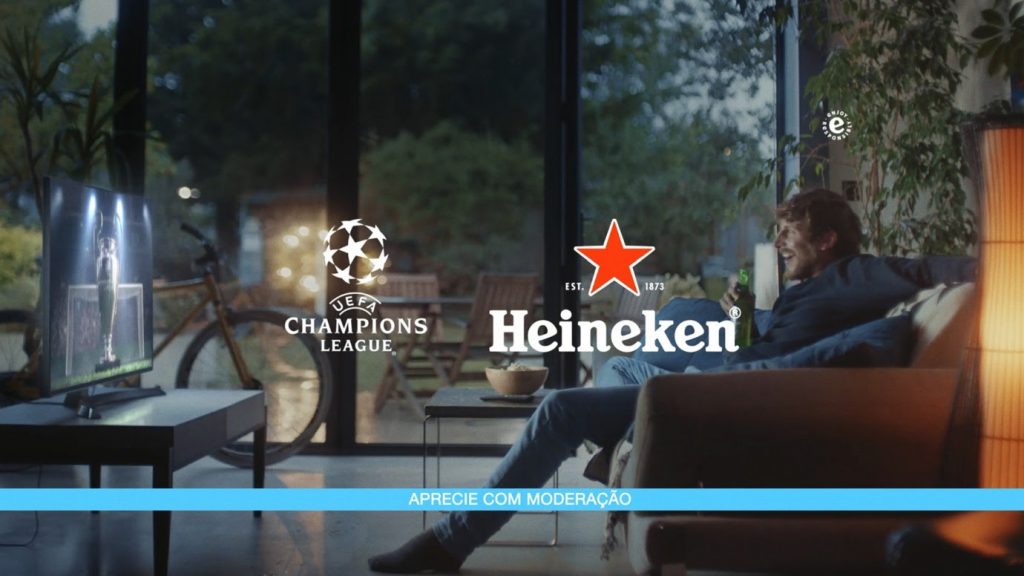 Heineken celebra retorno da Champions League