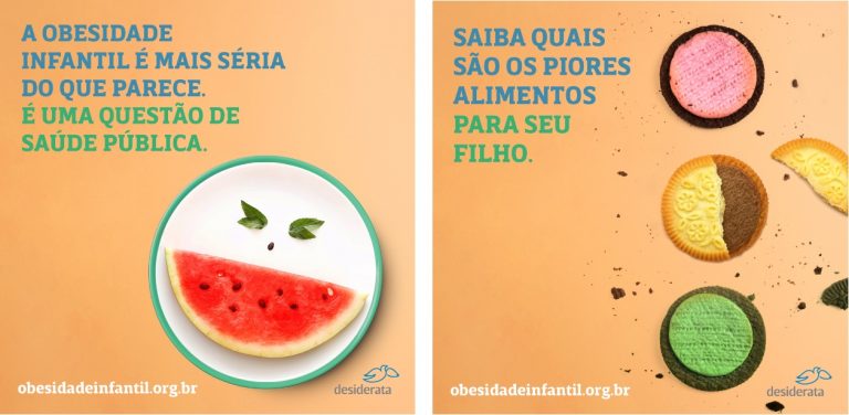 “Obesidade infantil é coisa séria”
