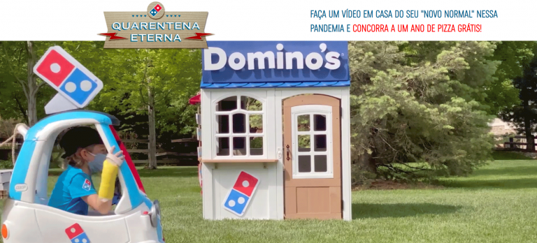 Domino’s Pizza lança “Quarentena Eterna”