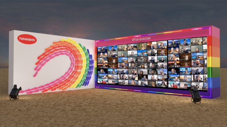 Havaianas promove plateia virtual em torneio beneficente de surf