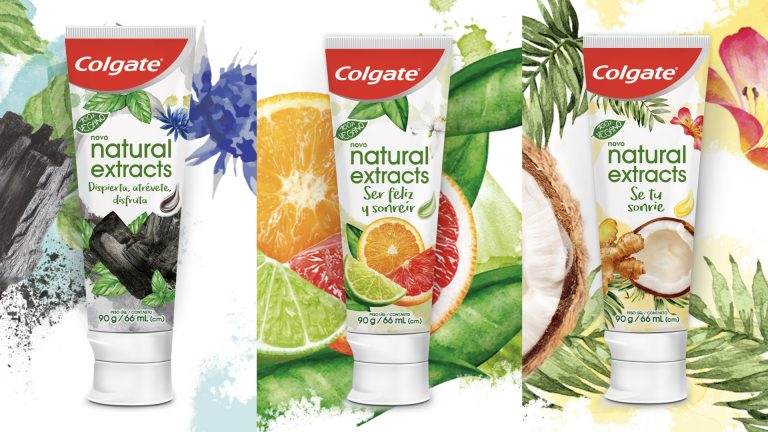 Colgate Natural Extracts ganha redesign