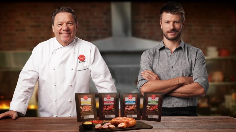 Claude Troigros se encontra com Rodrigo Hilbert por Seara Gourmet