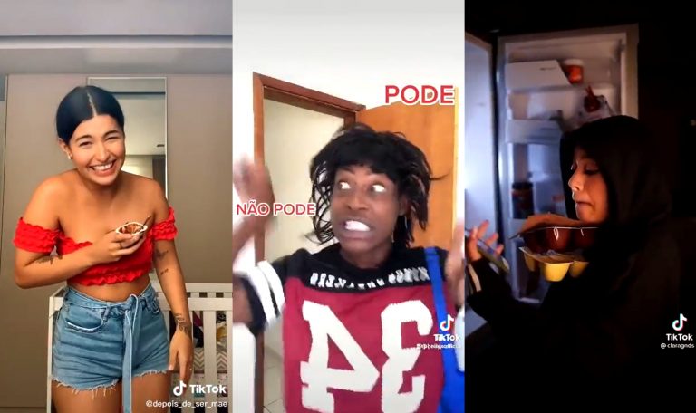 Danette mostra #podenãopode no TikTok