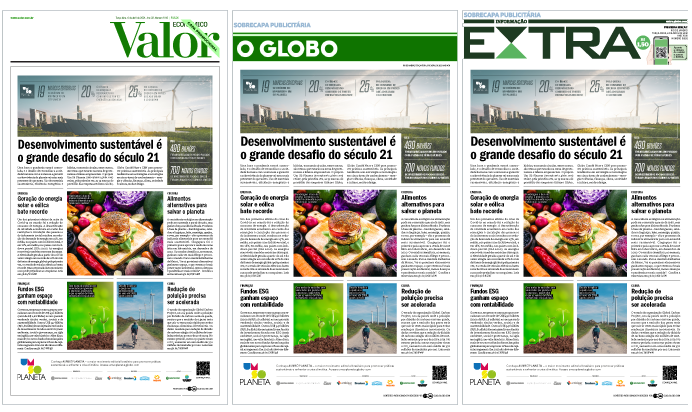 Jornais e revistas unidos por “Um Só Planeta”
