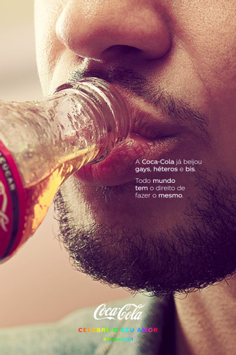 Na América Latina, Coca-Cola apresenta “Kiss” e apoia a diversidade