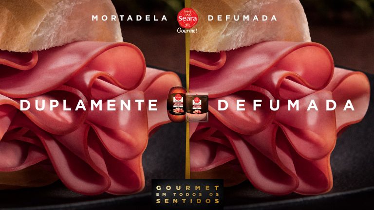 Mortadela Duplamente Defumada Seara desperta os 5 sentidos