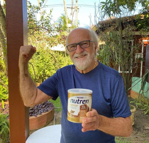 Ary Fontoura, Zezé Motta e Ronnie Von assumem como influenciadores de Nutren Senior