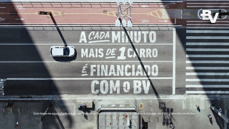 BV destaca em campanha financiamento de veículos