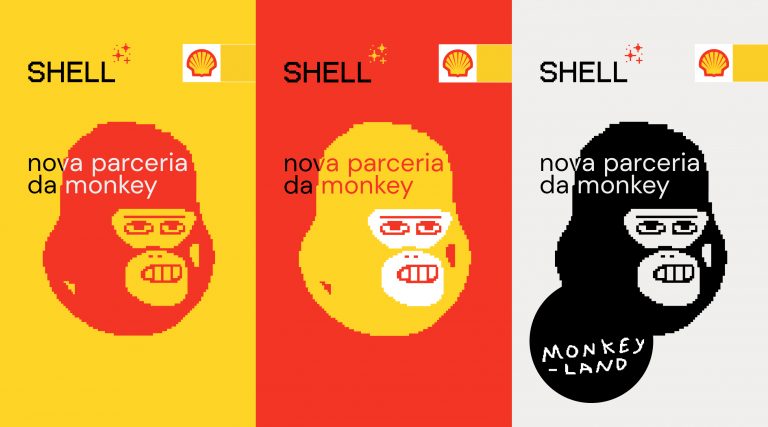 monkey-land vai atender conta da Shell
