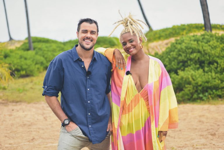 Jéssica Ellen e Joaquim Lopes apresentam novo programa no GNT