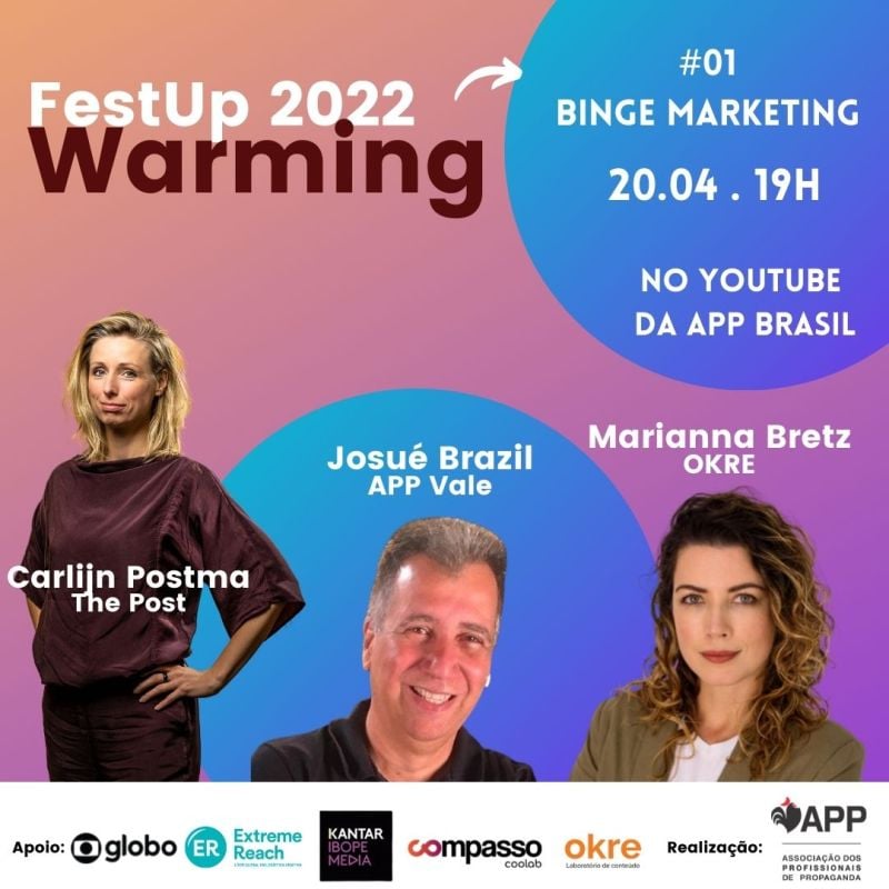 APP promove live por lançamento do Fest´UP