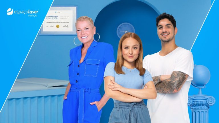 Espaçolaser com Xuxa, Larissa Manoela e Gabriel Medina