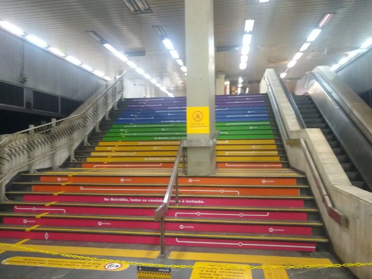 MetrôRio com as cores da diversidade