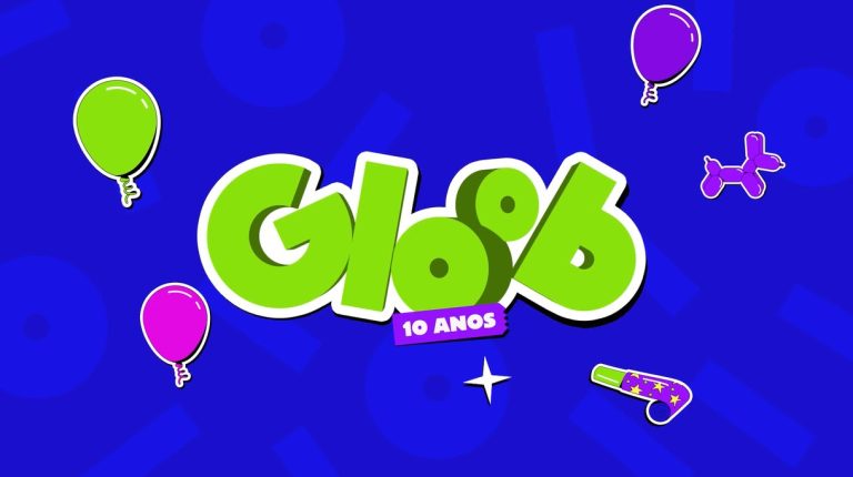 Gloob festeja 10 anos com nova identidade visual