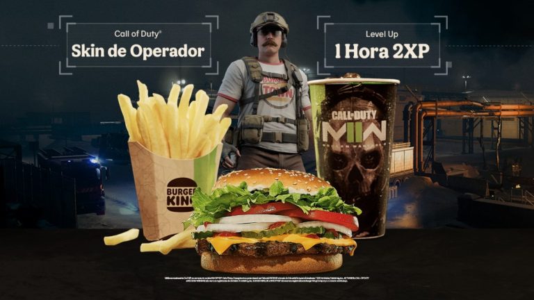 Burguer King anuncia parceria com Call of Duty