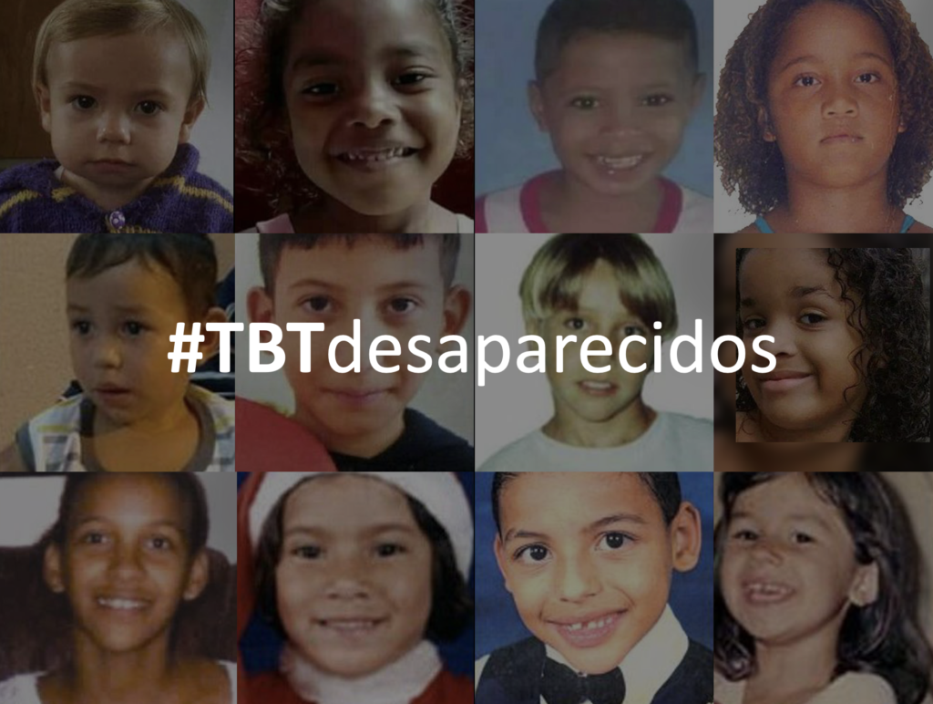 ONG Mães da Sé promove o #TBTdesaparecidos