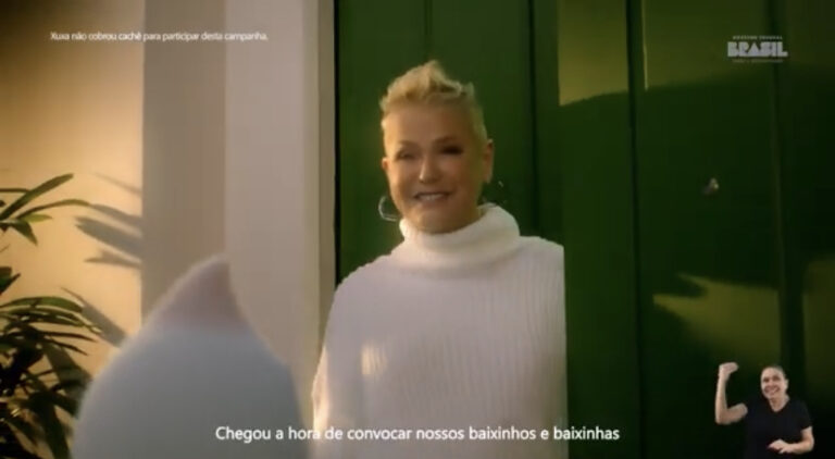 Xuxa e Zé Gotinha se unem em campanha de multivacinação do Ministério da Saúde