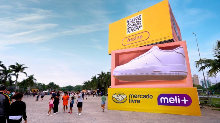 Mercado Livre divulga MELI+ com ativação em 3D