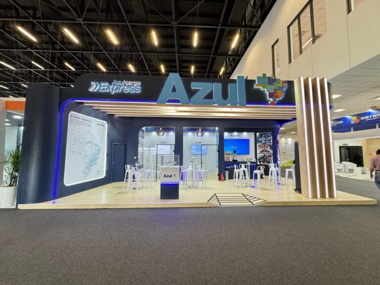 Azul define agência de eventos e feiras internacionais