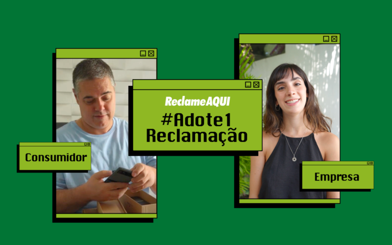 Reclame AQUI traz #Adote1Reclamação