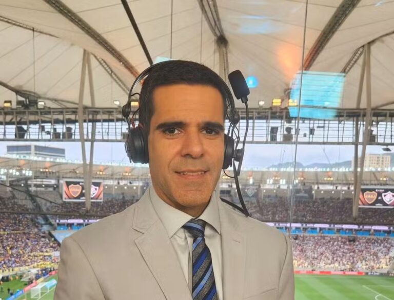 Paulo Andrade reforça o time de narradores da GLOBO