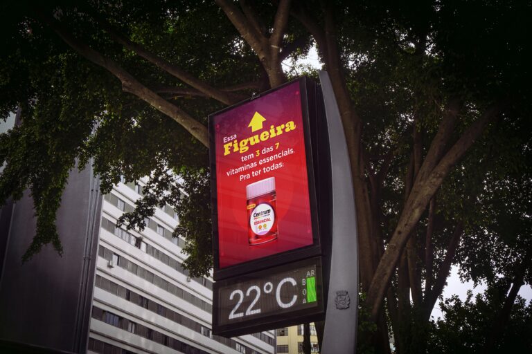 Centrum mapeia OOH perto de árvores frutíferas em São Paulo