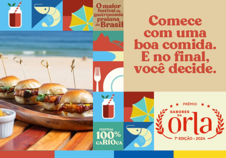 Orla Rio divulga prêmio com títulos que remetem a realities shows