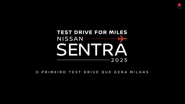 Nissan Sentra troca test drive por milhas