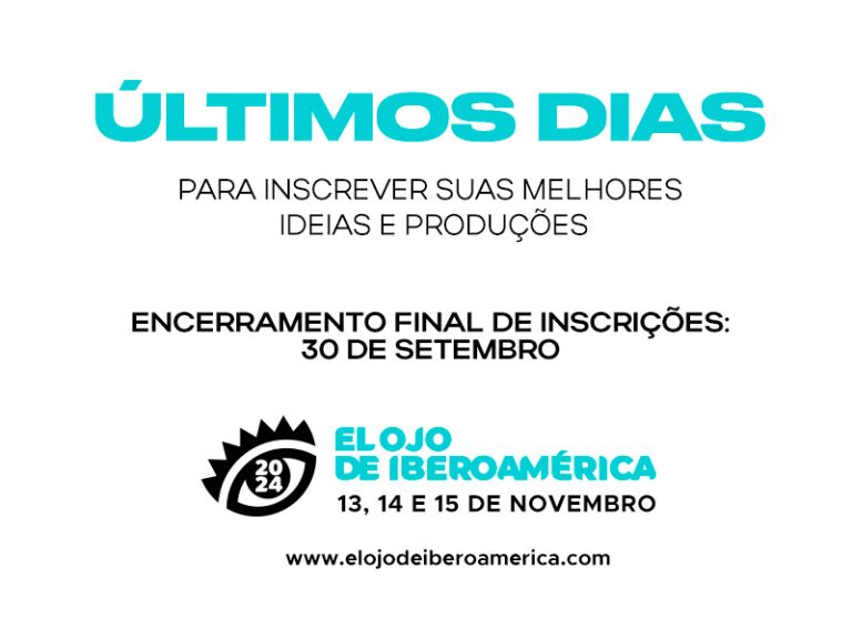 El Ojo informa encerramento das inscrições em 30 de setembro