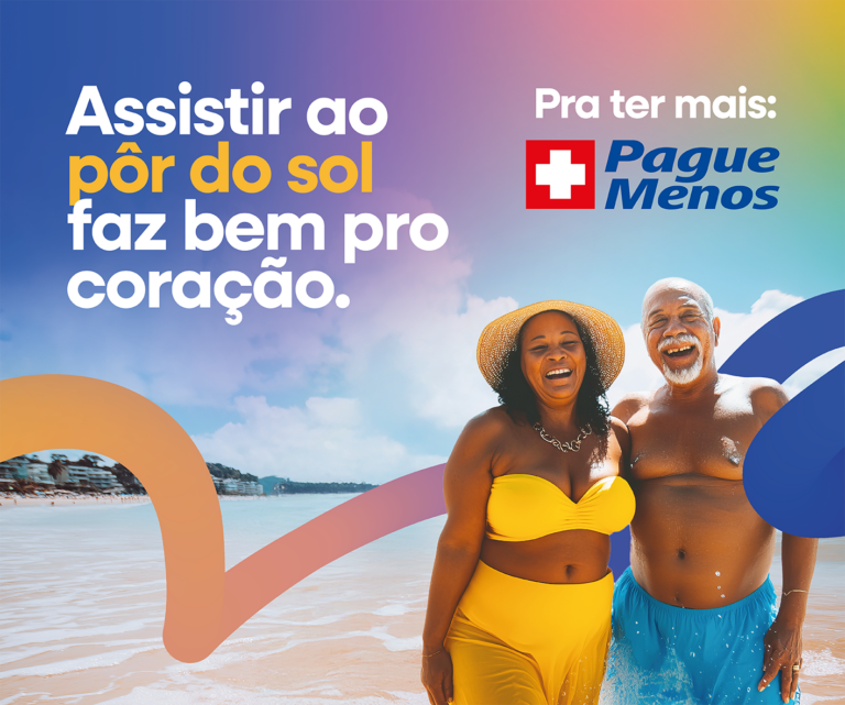 Pague Menos lança campanha destacando os benefícios do verão para a saúde
