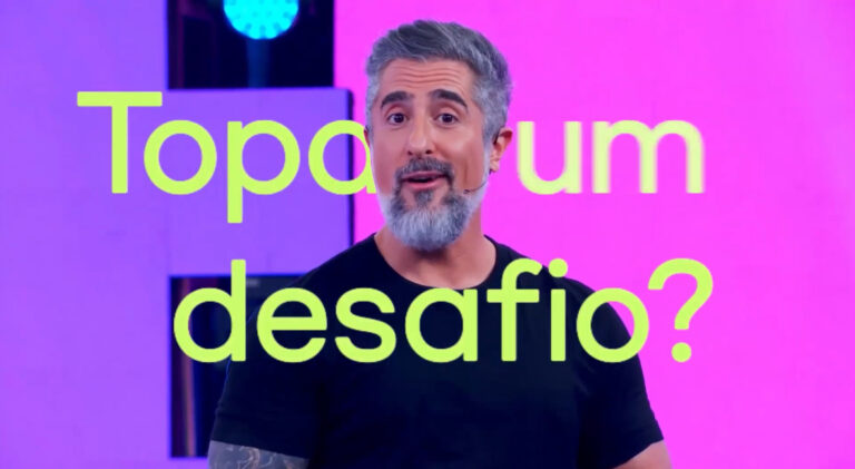 Marcos Mion estrela campanha do Desafio LED + g1