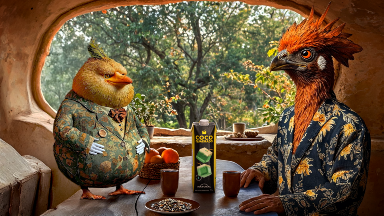 Coco Quadrado estreia sua primeira campanha