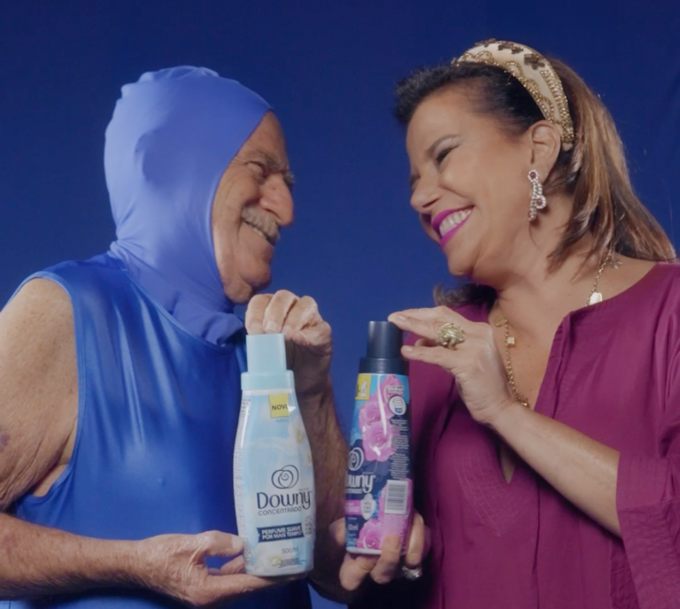 “Ai que perfume! Ai que Downy!” com Ary Fontoura e Narcisa Tamborindeguy