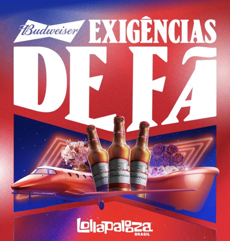Budweiser quer atender “Exigências de Fã” no Lollapalooza Brasil