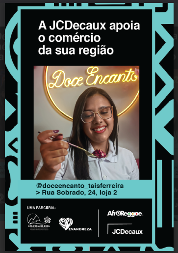 JCDecaux e AfroReggae se unem para impulsionar negócios periféricos no Rio