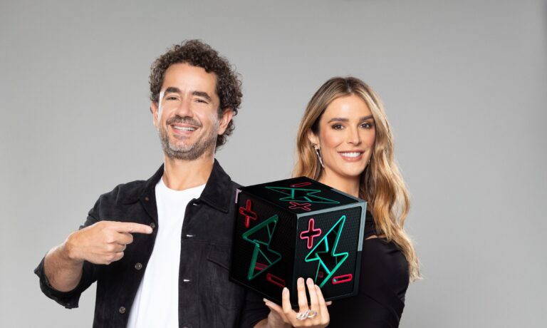 Rafa Brites e Felipe Andreoli estreiam como apresentadores do Power Couple Brasil