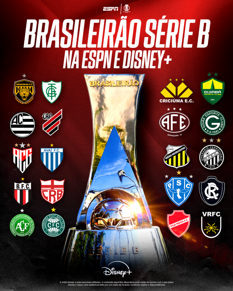 ESPN acerta transmissão de Série B do Brasileirão