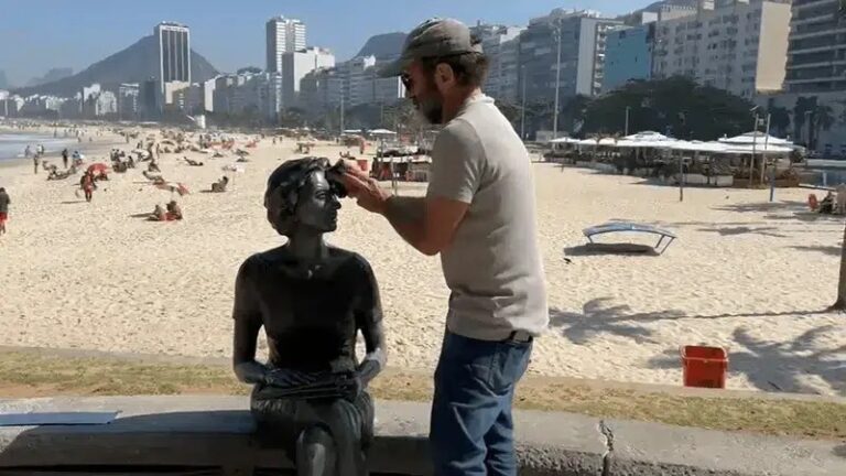 Dove restaura escultura de Clarice Lispector conectando arte, tecnologia e skincare