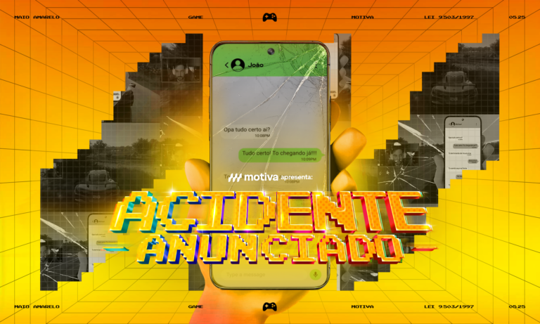 Motiva Rodovias leva alerta sobre distrações ao volante para o universo gamer