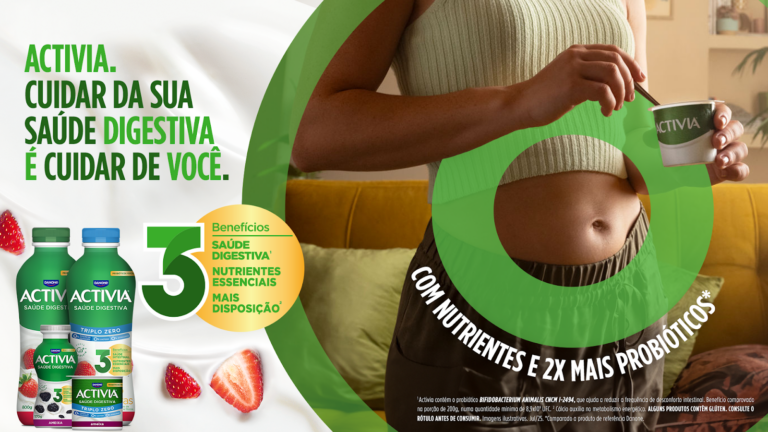 Activia relança marca e reforça foco no bem-estar digestivo