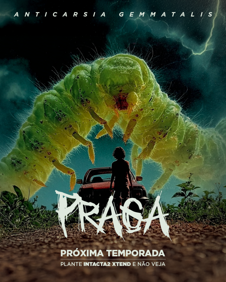 Intacta, da Bayer, transforma pragas em estrelas de filme de terror