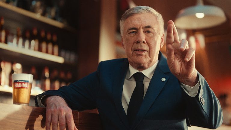 Brahma lança “Tá Liberado Acreditar” com Carlo Ancelotti